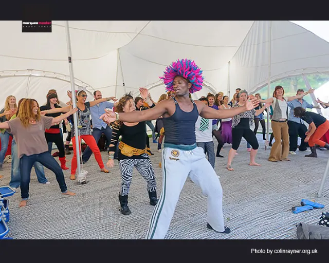 Capri marquee hire photo