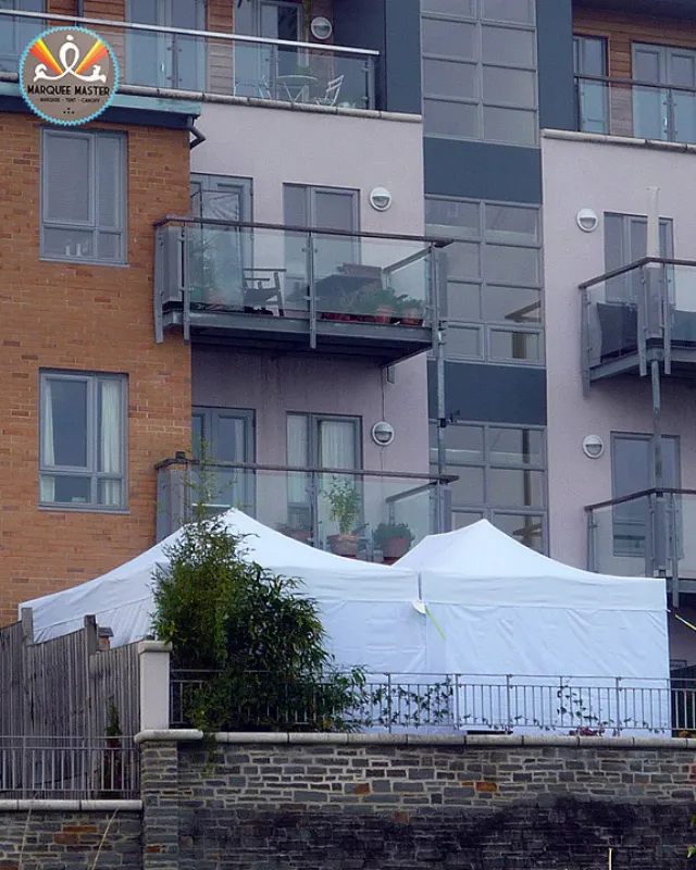 Pop up marquee hire photo