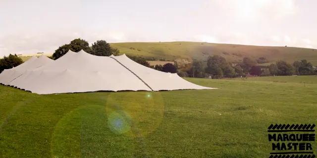 Stretch tents marquee hire photo