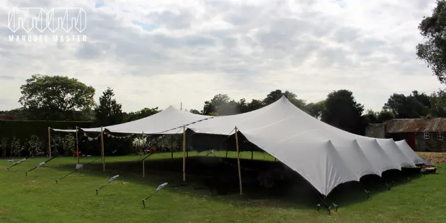 Stretch tents marquee hire photo
