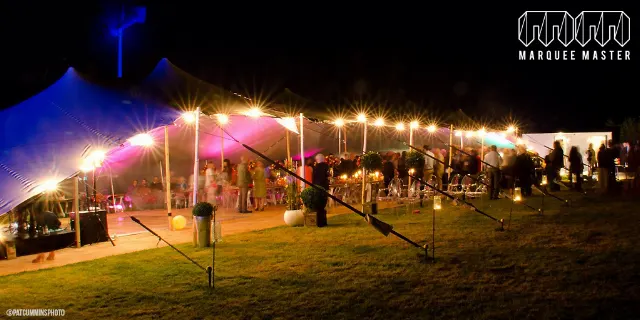 Stretch tents marquee hire photo