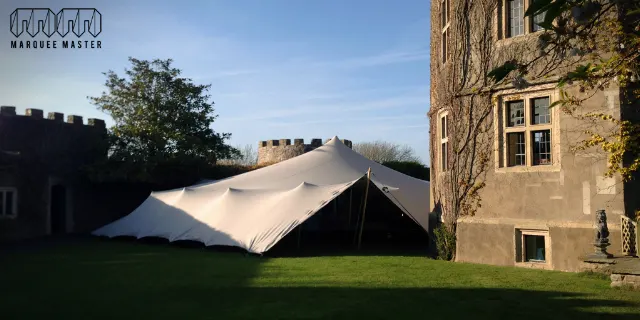 Stretch tents marquee hire photo