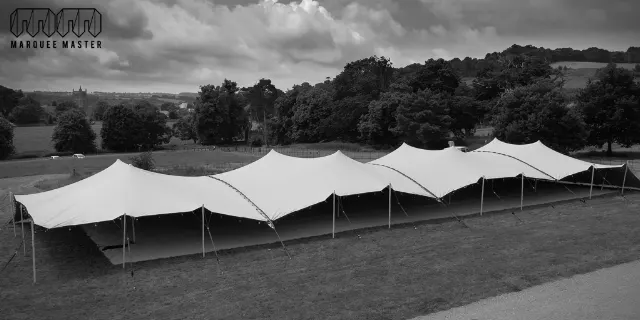 Stretch tents marquee hire photo