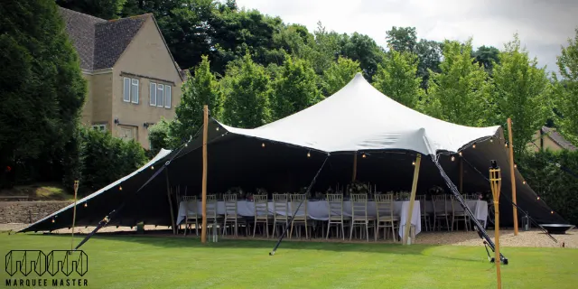 Stretch tents marquee hire photo