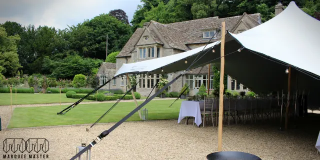 Stretch tents marquee hire photo