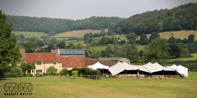Stretch tents marquee hire photo