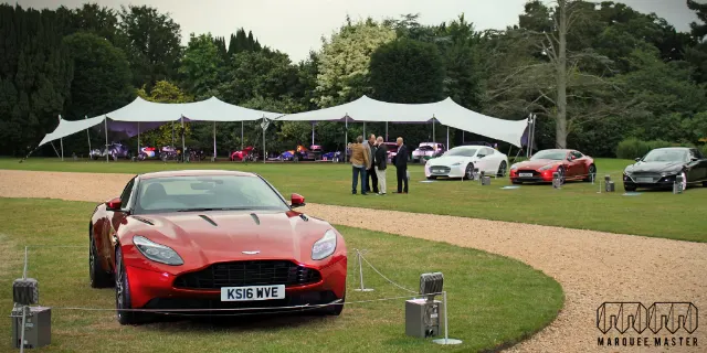 Stretch tents marquee hire photo