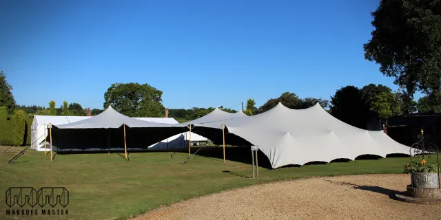 Stretch tents marquee hire photo