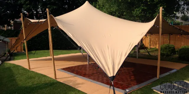 Stretch tents marquee hire photo