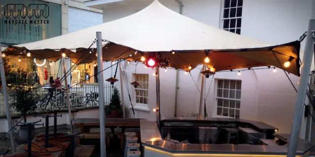 Stretch tents marquee hire photo