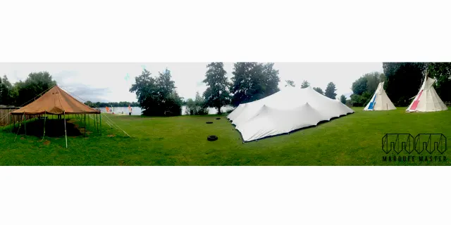 Stretch tents marquee hire photo