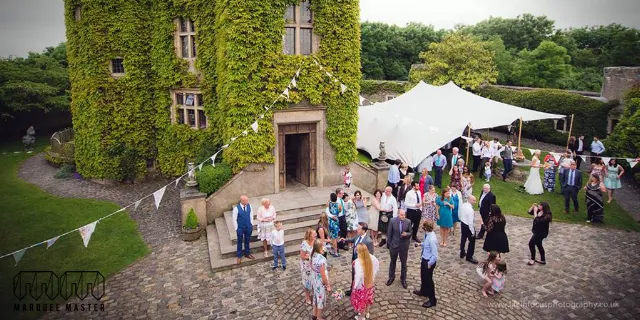 Stretch tents marquee hire photo