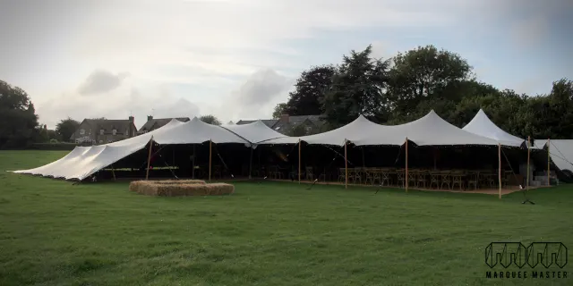 Stretch tents marquee hire photo