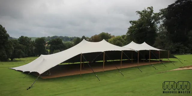 Stretch tents marquee hire photo