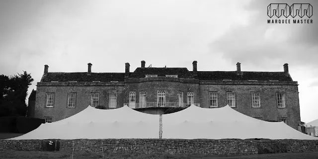 Stretch tents marquee hire photo