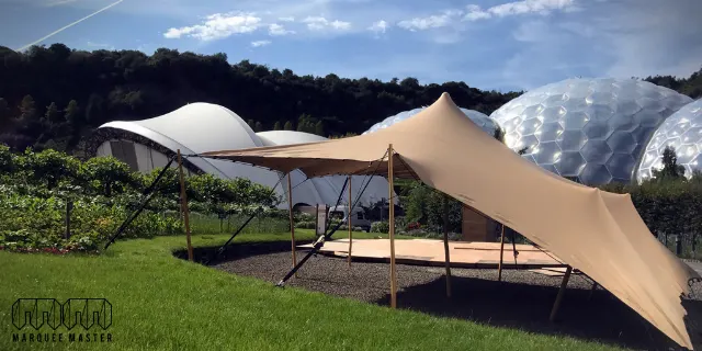 Stretch tents marquee hire photo